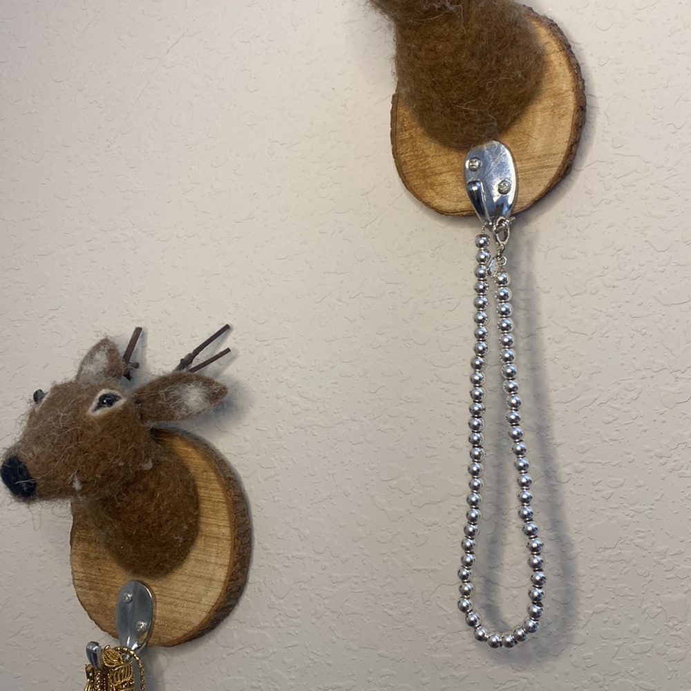 16” Ralph Lauren Metal Bead Silver-Tone Necklace